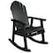 Highwood Usa Hamilton Rocking Chair Outdoor Furniture for Patio, Backyard, Garden AD-RKCH6-BKE - alternate 1